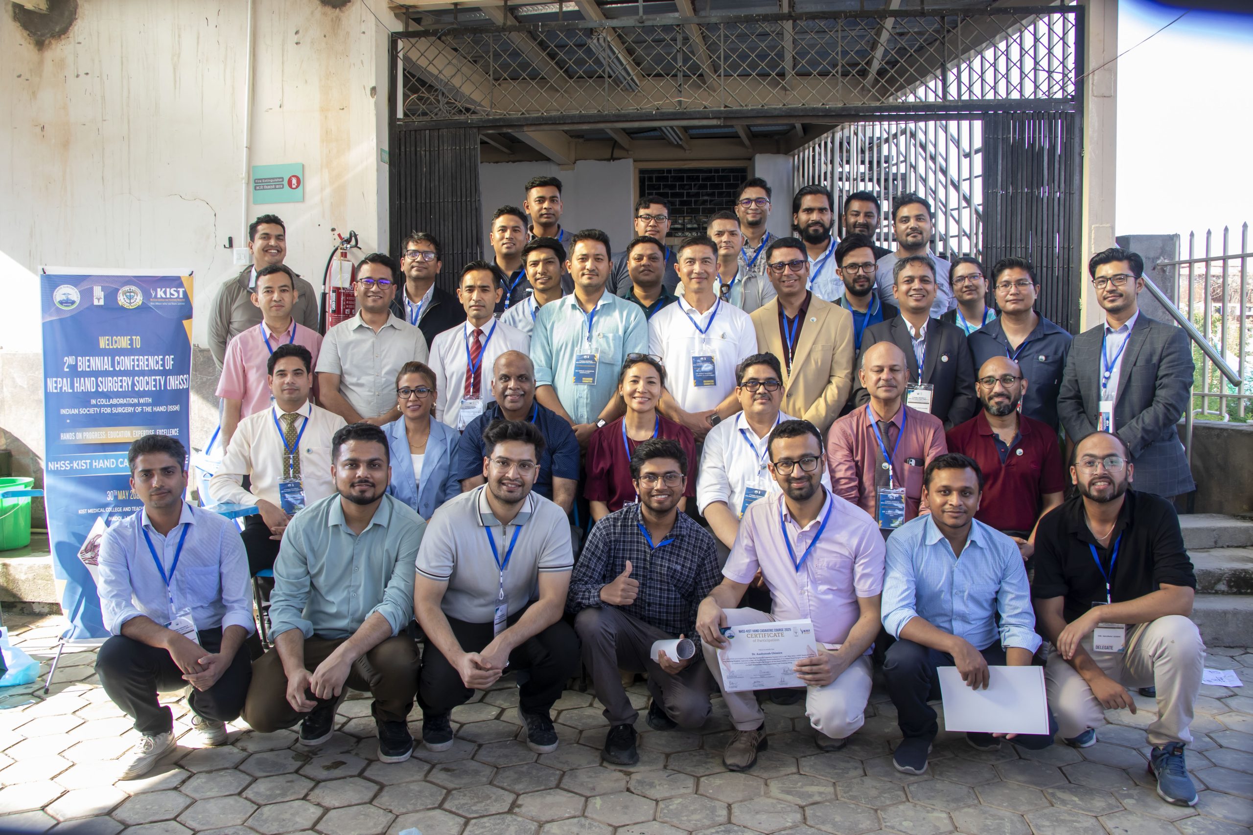 Day 1 of the Second Bienniel Hand Conference 2025